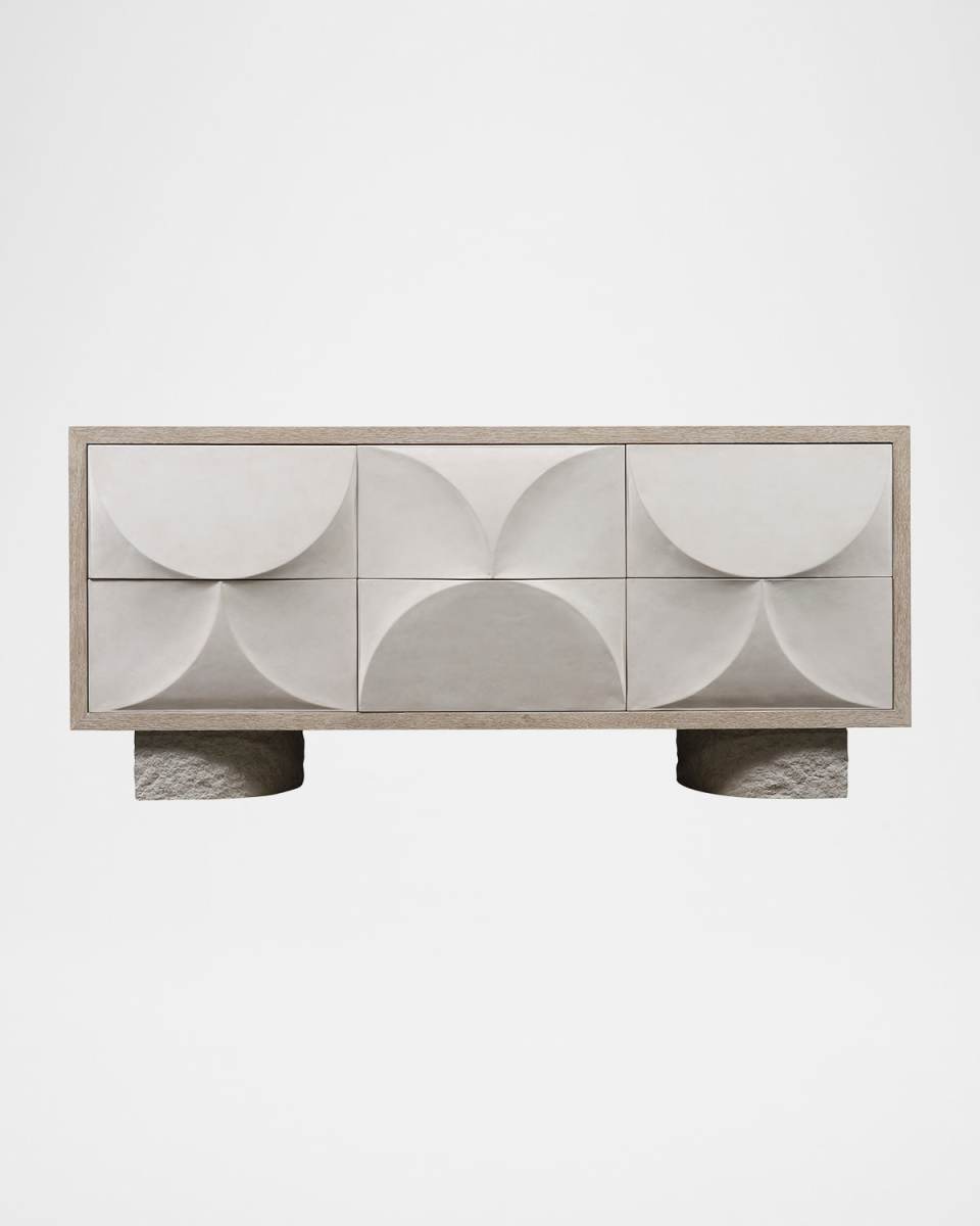 Lunula 6-Drawer Dresser